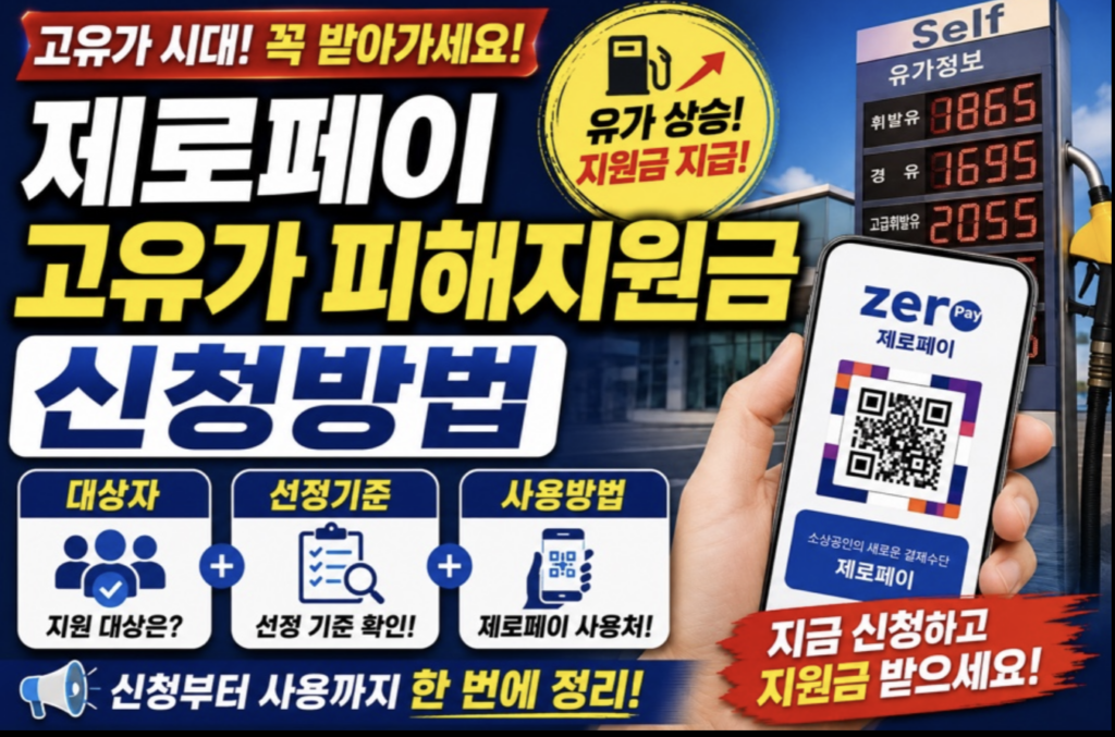 2026 고유가 피해지원금 신청 가이드: 제로페이로 최대 60만 원 받는 법 2 스크린샷 2026 05 10 오후 4.53.56