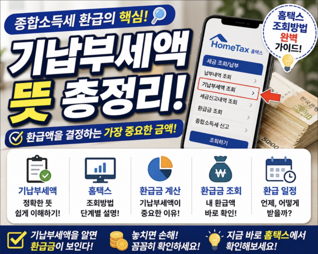 종합소득세 환급 조회, 기납부세액 3분 만에 확인하고 돌려받기 2 스크린샷 2026 05 18 오후 11.26.40