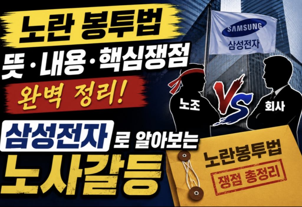 노란봉투법 뜻과 핵심 쟁점, 삼성전자 파업 연계 진실은? 2 스크린샷 2026 05 23 오후 1.20.21